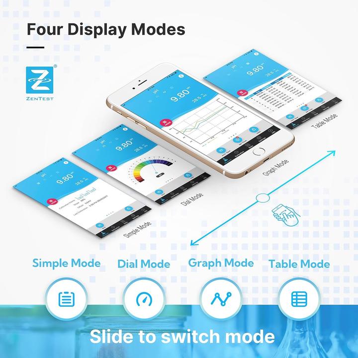 Actual product image Apera Instruments PC60-Z Smart 7-in-1 Multi-Parameter Meter