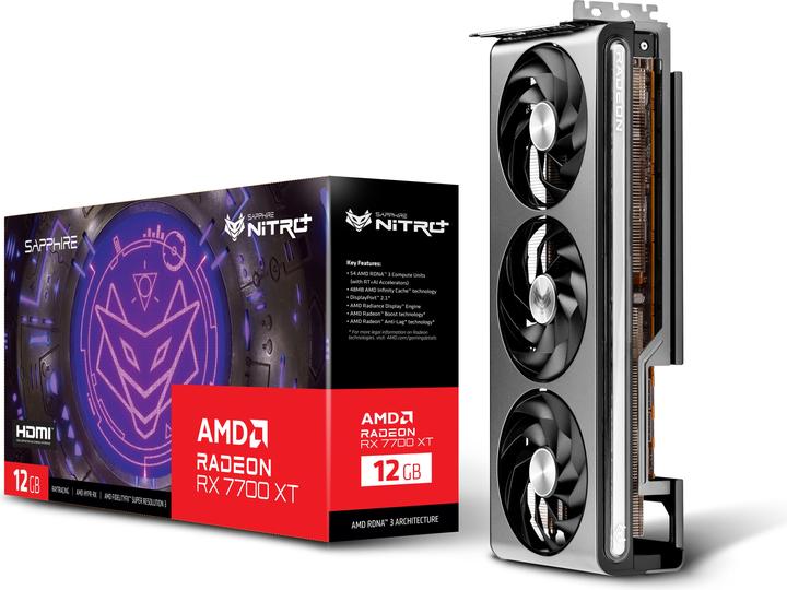 Produktbild Sapphire Nitro+ RX 7700XT (12 GB)
