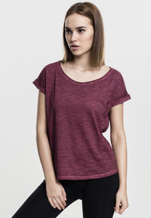 Immagine prodotto Urban Classics Tee lungo da donna a forma di schienale con tintura spray (L)