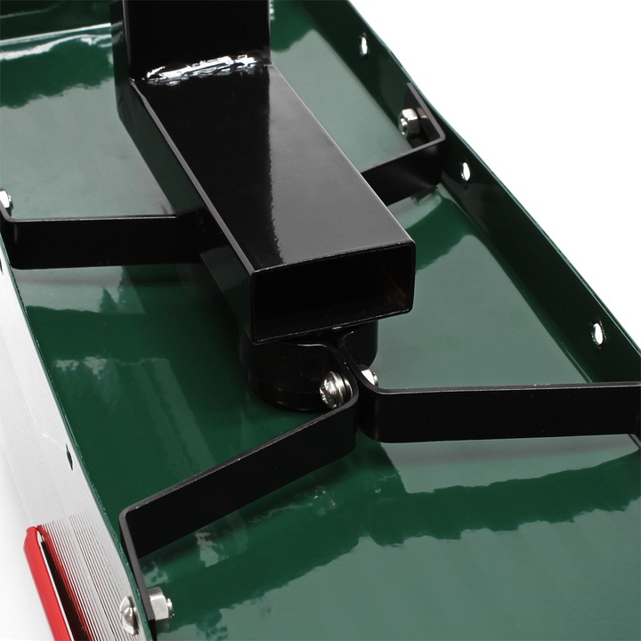 Produktbild Wiltec Set US Mailbox grau 180x220x480mm amerikanischer Briefkasten Halterung