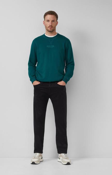 Produktbild s.Oliver Sweatshirt Sweatshirt mit Logo-Artwork (M)