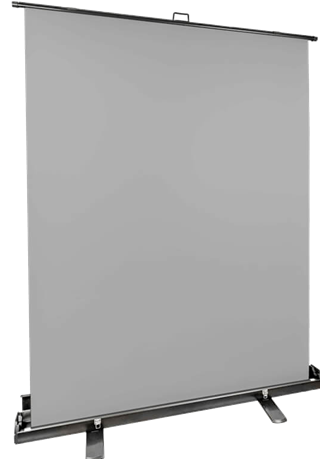 Produktbild Studioking Roll-Up Hintergrundschirm FB-150200FGR 150x200 cm Grau (150 cm, 200 cm)