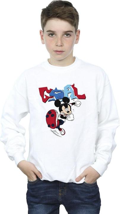 Produktbild Disney Mickey Mouse Goal Striker Pose Sweatshirt Jungen (128)
