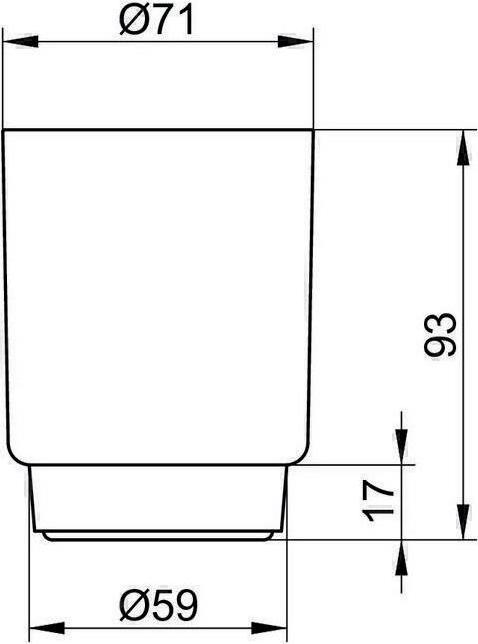 Produktbild Keuco Plan Acryl-Glas