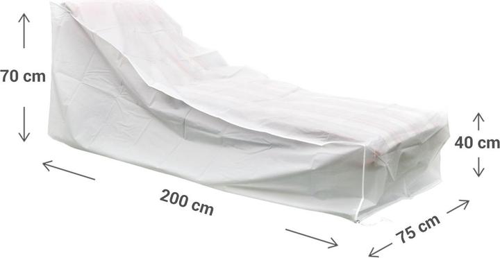 Produktbild HI Abdeckplane fÃ¼r Sonnenliegen (2 x 0.75 m)