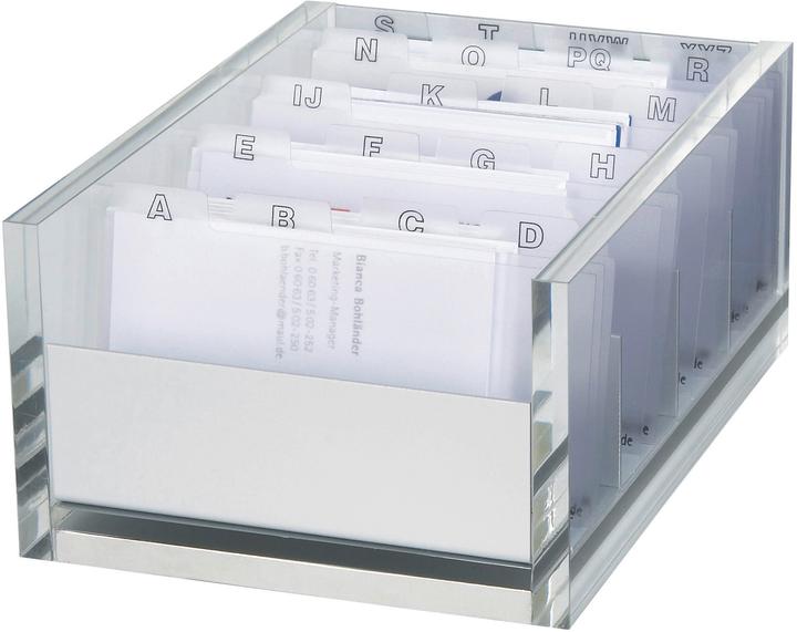 Produktbild Maul Acryl-Visitenkartenbox MAULacro (85 x 54 mm)