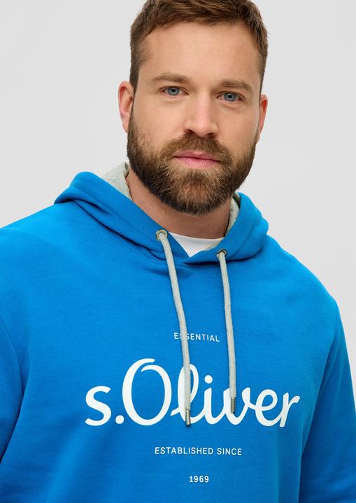 Image du produit s.Oliver Sweatshirt Sweatshirt mit gummiertem Label-Print (3XL)