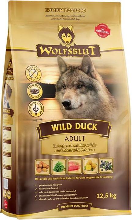 Image du produit Wolfsblut Canard sauvage (Adulte, 1 pcs, 12500 g)