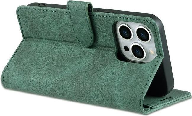 Produktbild MU Classic Retro Leder Bookcover Hülle (Apple iPhone 13 Pro Max)