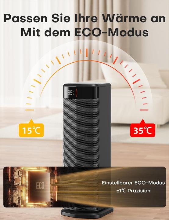 Actual product image Qexreed Electric Heating (2000 W)