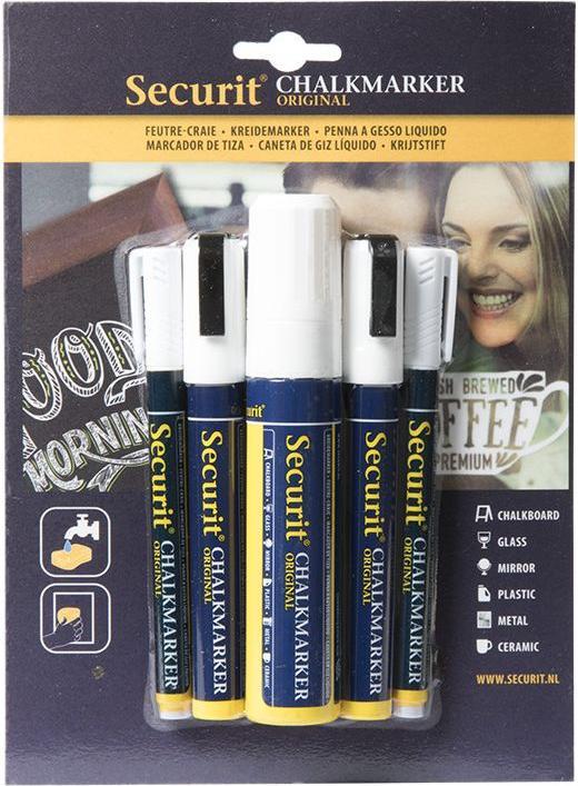 Immagine prodotto Securit Marcatore a gesso liquido (5x)