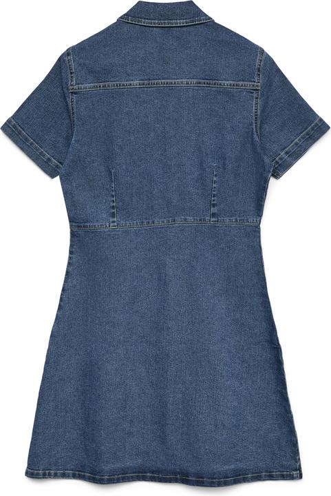 Actual product image Vero Moda VMAMANDA Kurzes Kleid Jeanskleid (3XL)