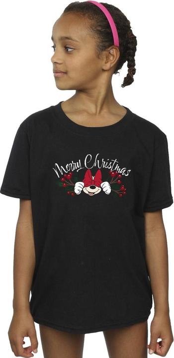 Immagine prodotto Disney Minnie Mouse Christmas Holly Maglietta Ragazze (152, 158)