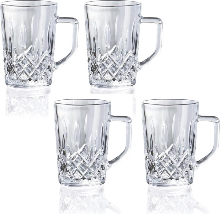 Actual product image Aida Set of 4 - Harvey hotdrink mug w/handle - 27.5cl (80318) (275 ml, 4 x)