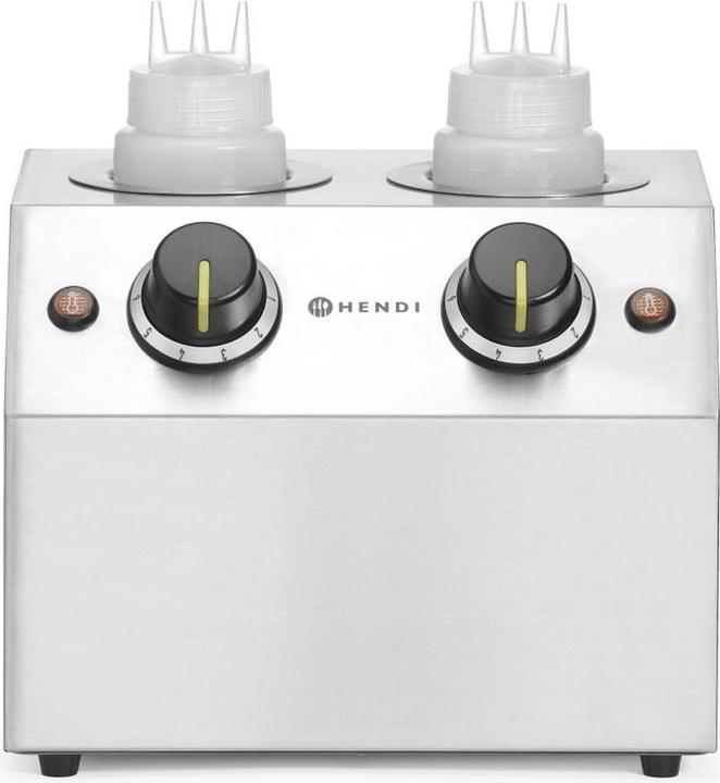 Actual product image Hendi Double sauce warmer,, 1.3L, 220-240V/400W, 270x223x(H)282mm