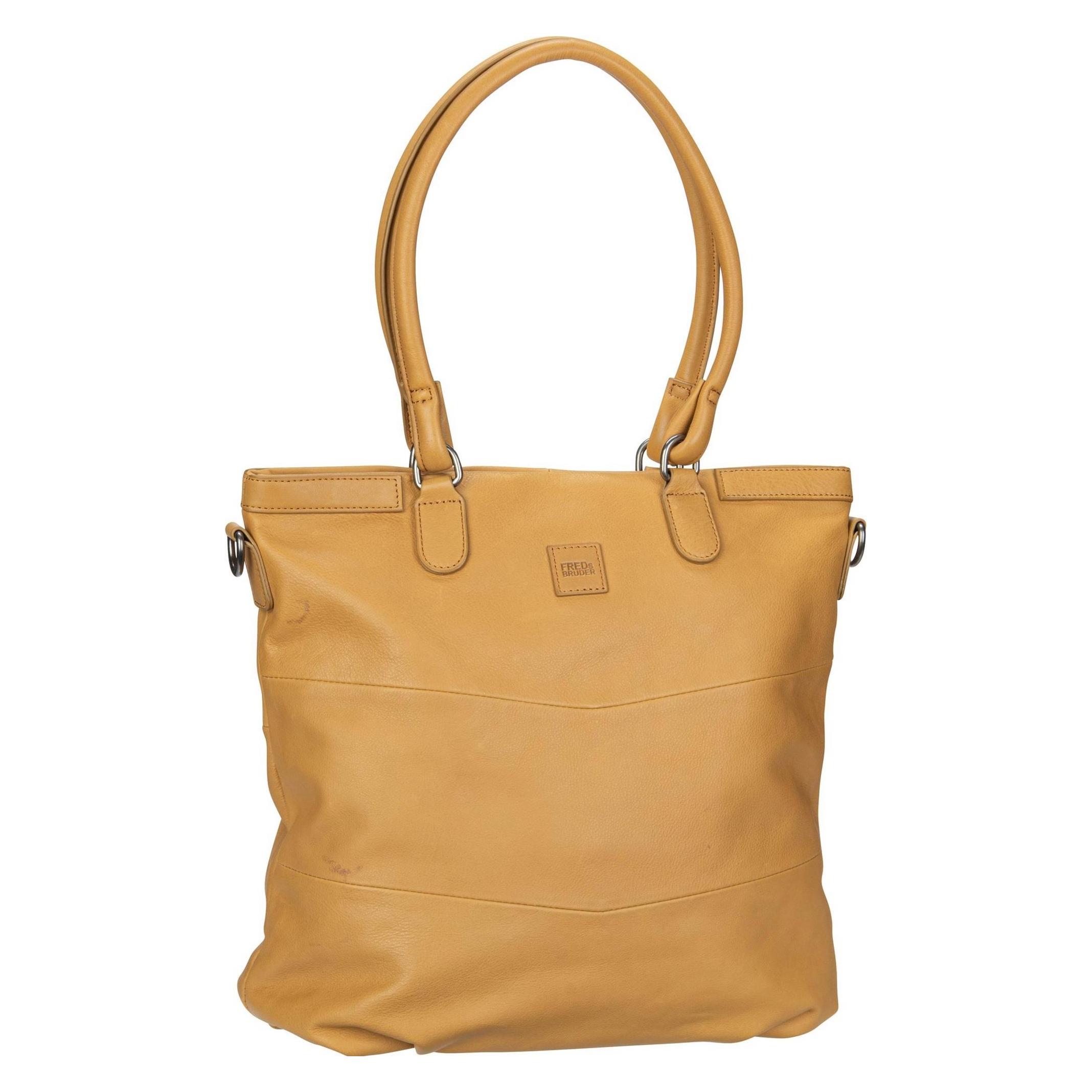 FredsBruder, Damen, Handtasche, Handtasche Pgl Tote, Braun