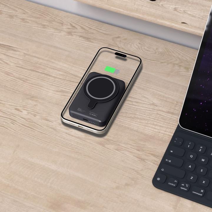 Immagine prodotto Tech Powerbank techninės apsaugos PB11 LifeMag 10000 mAh Juodas (10000 mAh, 15 W)