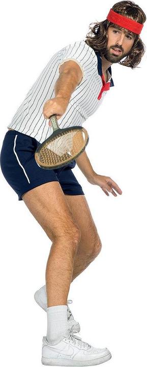 Produktbild Metamorph Retro Tennis Anzug - Sportoutfit Kostüm Karneval (58)