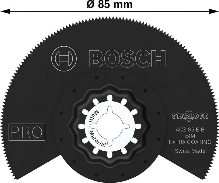 Actual product image Bosch Professional Zubehör PRO ACZ 85 EIB Blade for multifunction tools, 85 mm