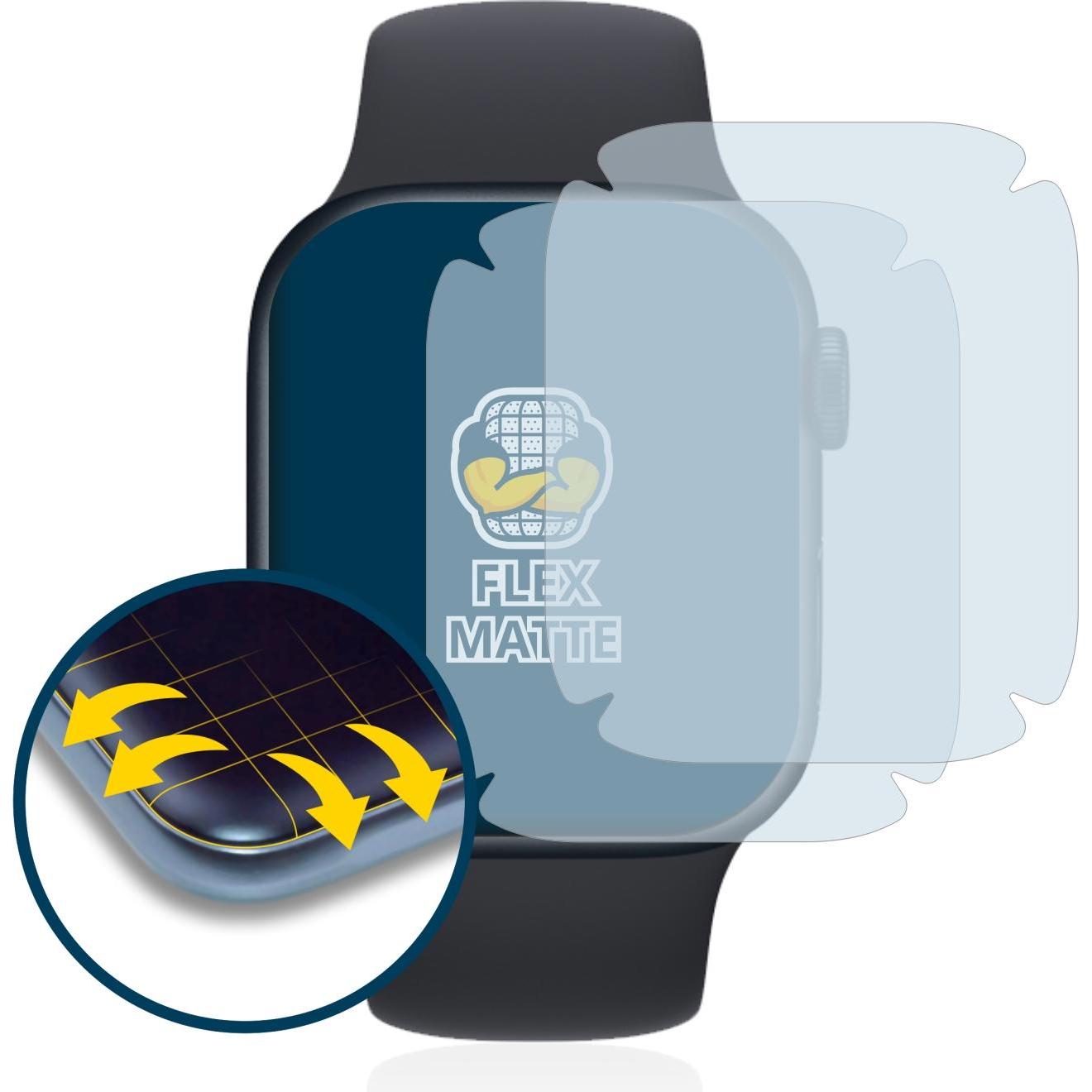 Thumbnail - BROTECT Full-Cover Displayschutz Matt, Smartwatch Schutzfolie, Grau