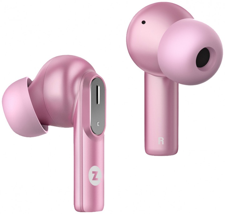 Intezze CLIQ In-ear Bluetooth Handsfree Headphones with Charging Case Pink