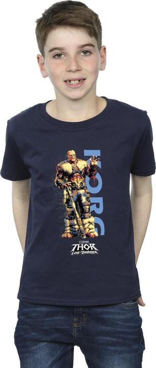Actual product image Boys Thor Love And Thunder Korg Wave T-Shirt (128)