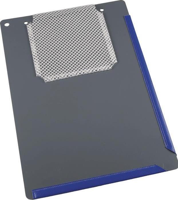 Immagine prodotto Eichner Tasca per applicatore in PVC con ripiegamento dei bordi DIN A4 blu (A4, 10 Pezzo/i)