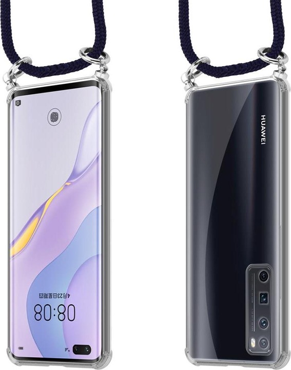 Produktbild Cadorabo TPU Handy Kette SILBER Cover