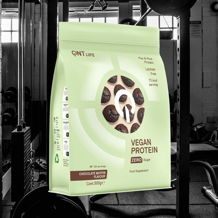 Actual product image QNT Vegan (Chocolate, 1 pcs., 500 g)