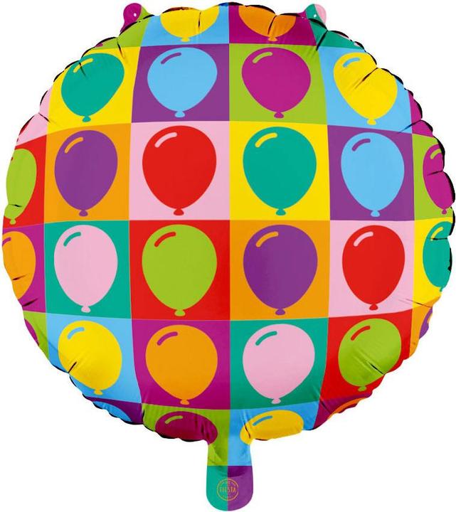 Produktbild Globos Europe Folienballon, 18 Zoll rund, Pop-Party