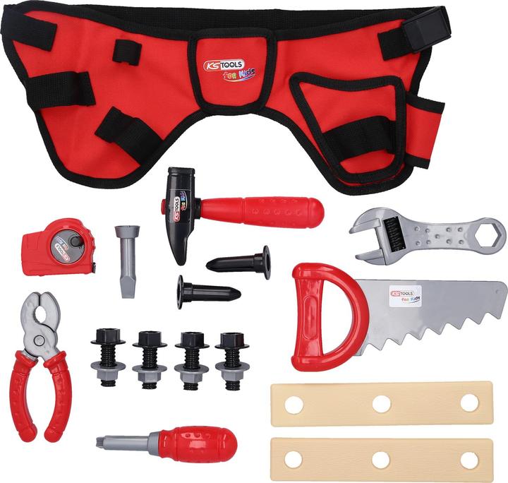 Image du produit KS Tools Jeu d'outils avec ceinture pour enfants, 20 pcs.