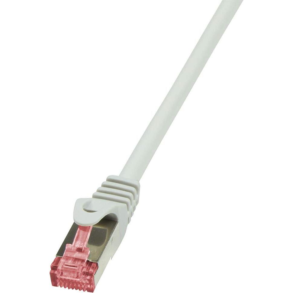 LogiLink Netzwerkkabel (S/FTP, CAT6, 0.50 m), Netzwerkkabel