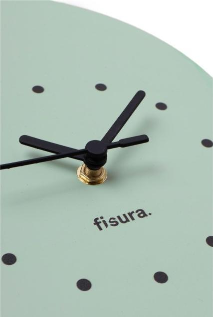 Produktbild Fisura CAT CLOCK - mint