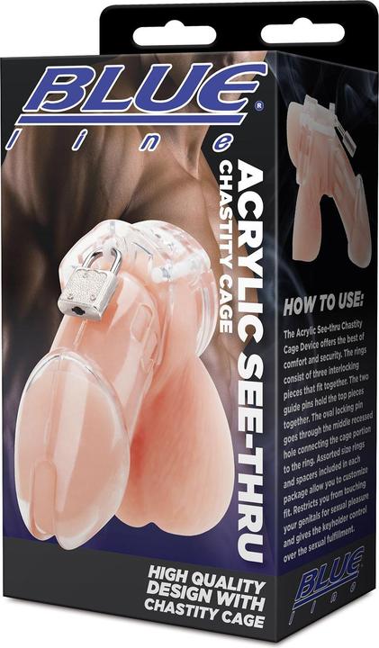 Productafbeelding Blue Line C&B GEAR Acryl See-thru Kuisheidskooi