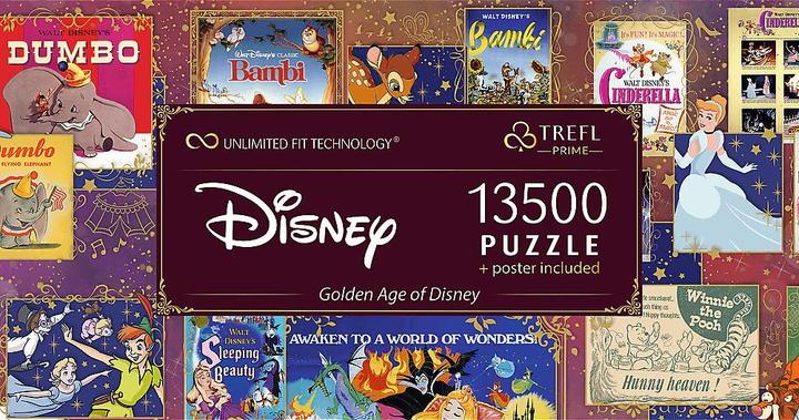 Immagine prodotto Trefl L'età d'oro di Disney (13500 pezzi)