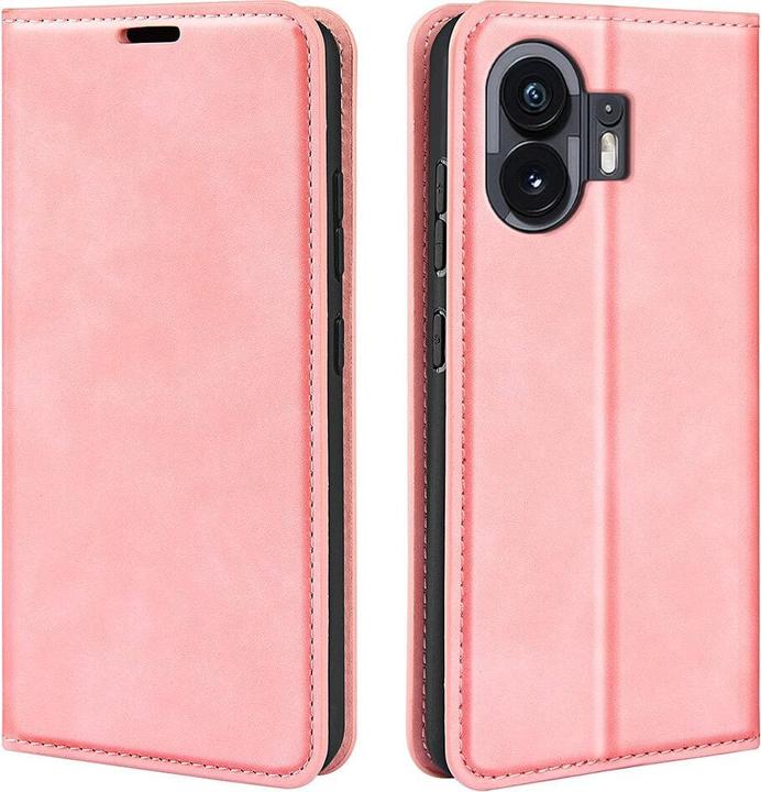 Actual product image Cover-Discount Nothing Phone (2) - Stand Flip Case cover pink (Nothing Phone (2))