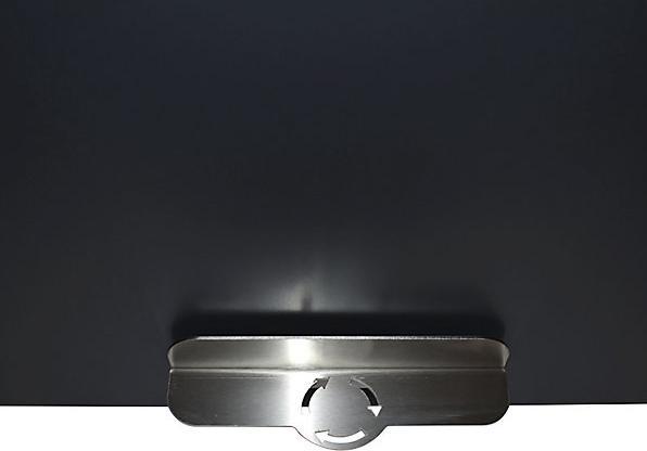 Immagine prodotto ReinigungsBerater Sistema di separazione dei rifiuti RecycloKick 3 Separatore di rifiuti 3 x 34 L in grafite con tre (102 l)