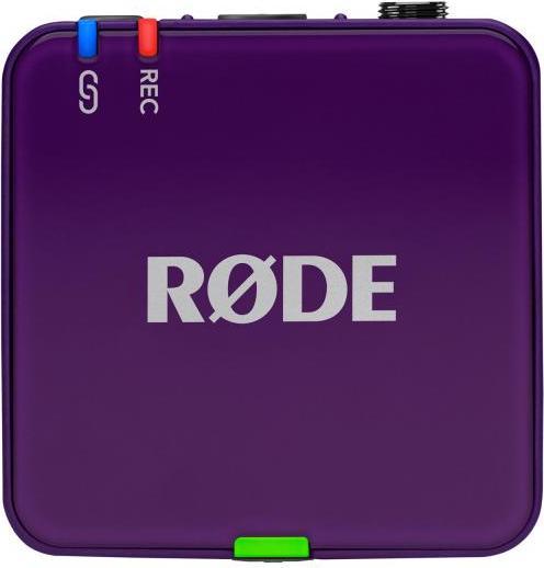 Produktbild RØDE Mikrofon-Funksystem Wireless GO Gen 3 Lila Interview Set 1 BK