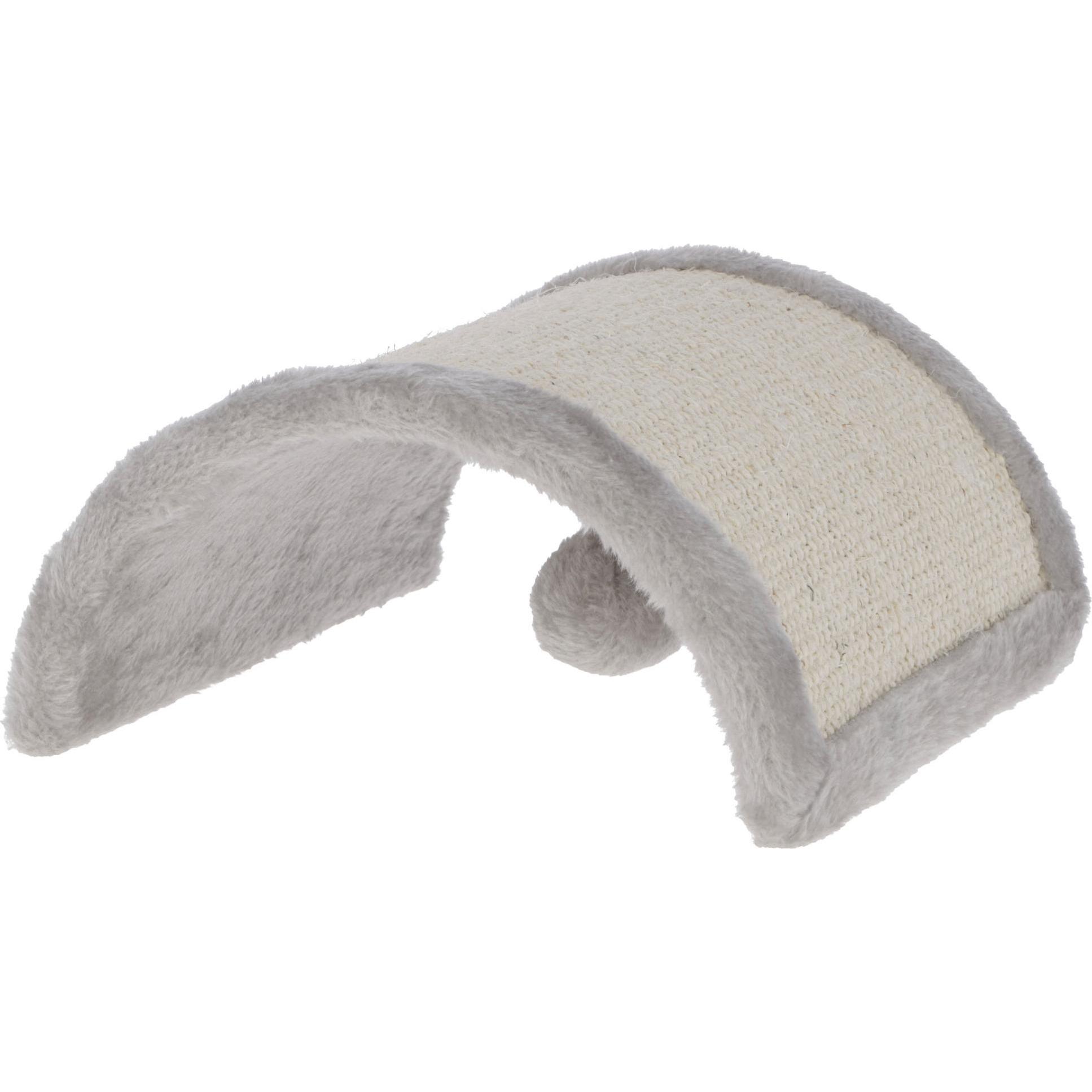 Thumbnail - Kerbl Maxi-Pet 81624 Kratzbrett Half Moon, grau, 26x22x11 cm (22 cm, Grau), Katzenbaum