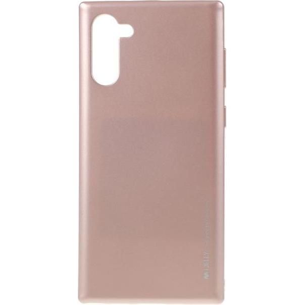 Goospery iJelly Metal Series (Samsung Galaxy Note 10), Smartphone Hülle, Rot
