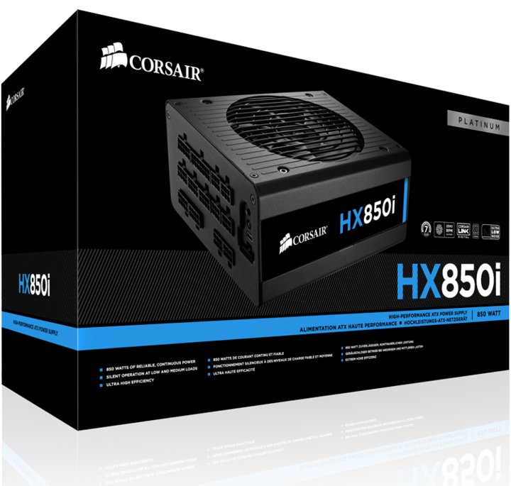 Produktbild Corsair HX850i (850 W)
