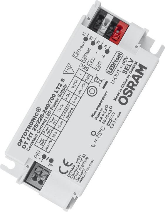 Image du produit Osram Alimentation - CC Driver 300700mA, 1550V