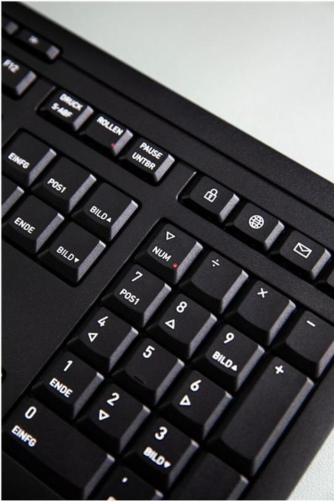 Actual product image CHERRY Desktop STREAM COMFORT Wireless (DE) black (DE, Wireless)