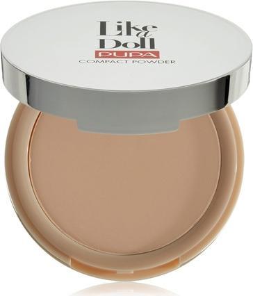 Actual product image Pupa Milano Like a Doll Compact Powder 005 Golden Honey 10g (005 Golden Honey)