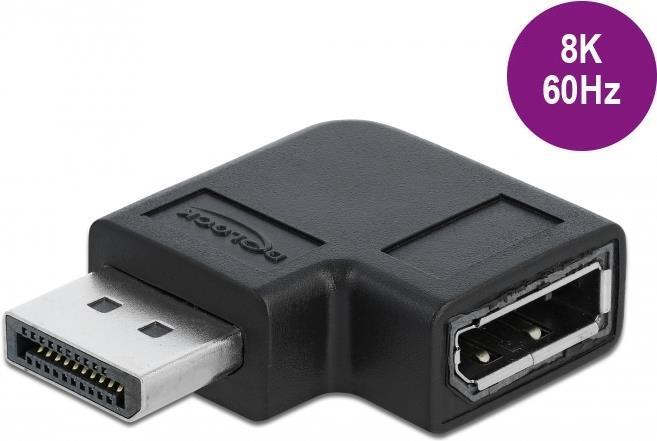 Produktbild Delock Displayport Adapter, 90° gewinkelt (DP, 3.16 cm)