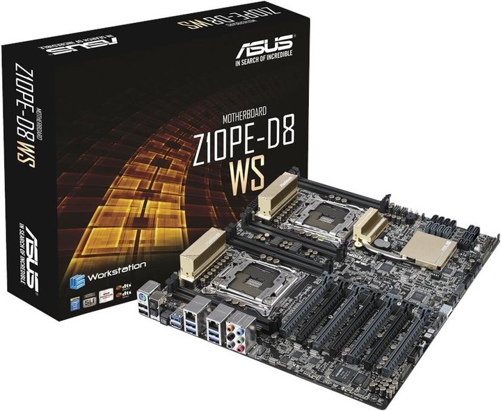 Actual product image ASUS Z10pe-D8 Ws (LGA 2011-v3, Intel C612 PCH, SSI EEB)