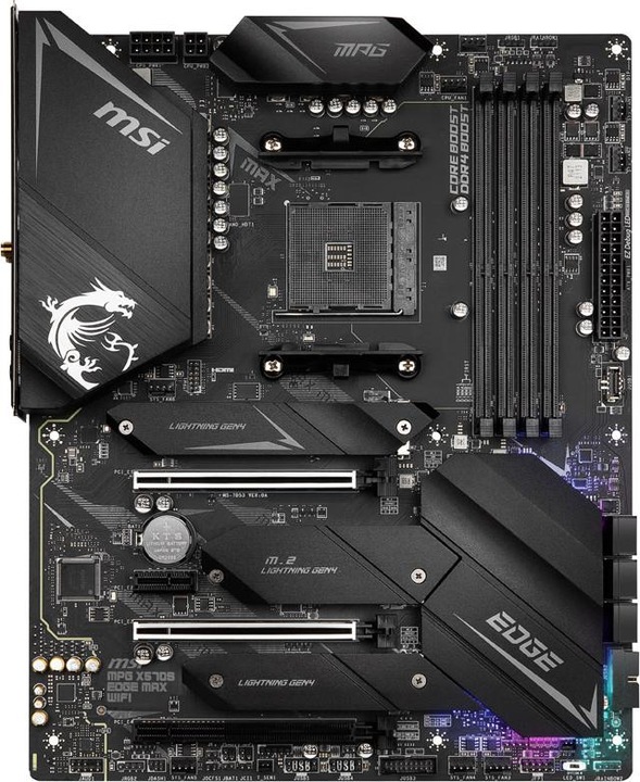 Produktbild MSI MB MPG X570S Edge MAX Wifi (AM4, AMD X570S, ATX)