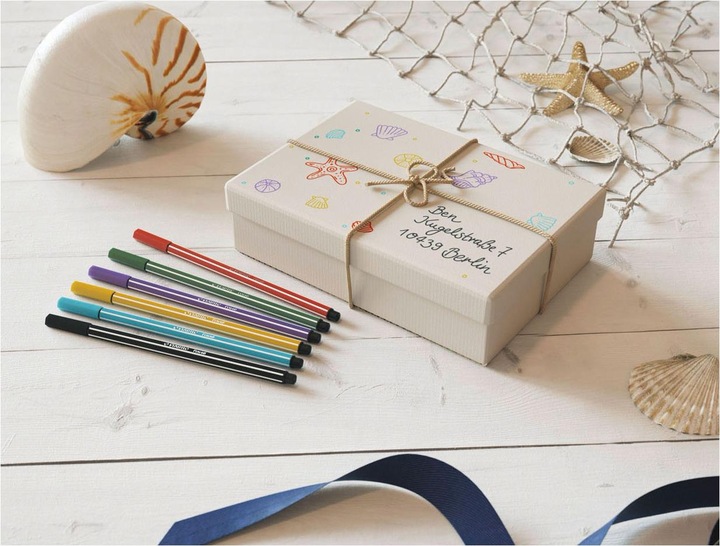 Produktbild STABILO Pen 68 Premium-Filzstift (Dunkelrot, 1 x)