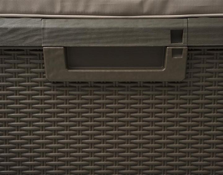 Actual product image Toomax Cushion box collection cushion box santorini plus BROWN