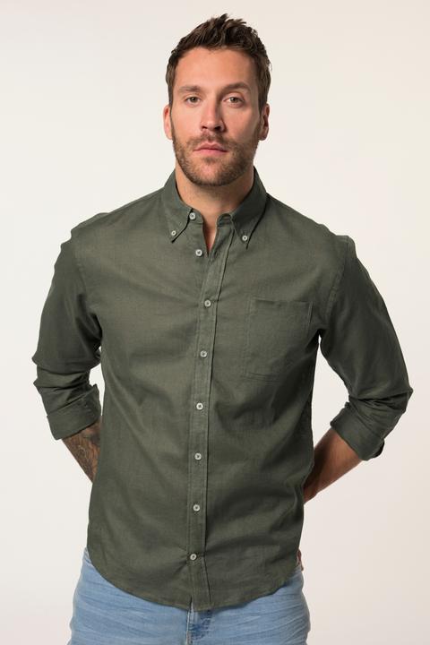 Actual product image JP1880 Linen Blend Shirt (5XL)